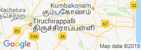 Thanjavur map